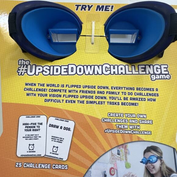 The Upside Down Challenge Game Kids Family Complete Fun Challenges NEW - Picture 4 of 7
